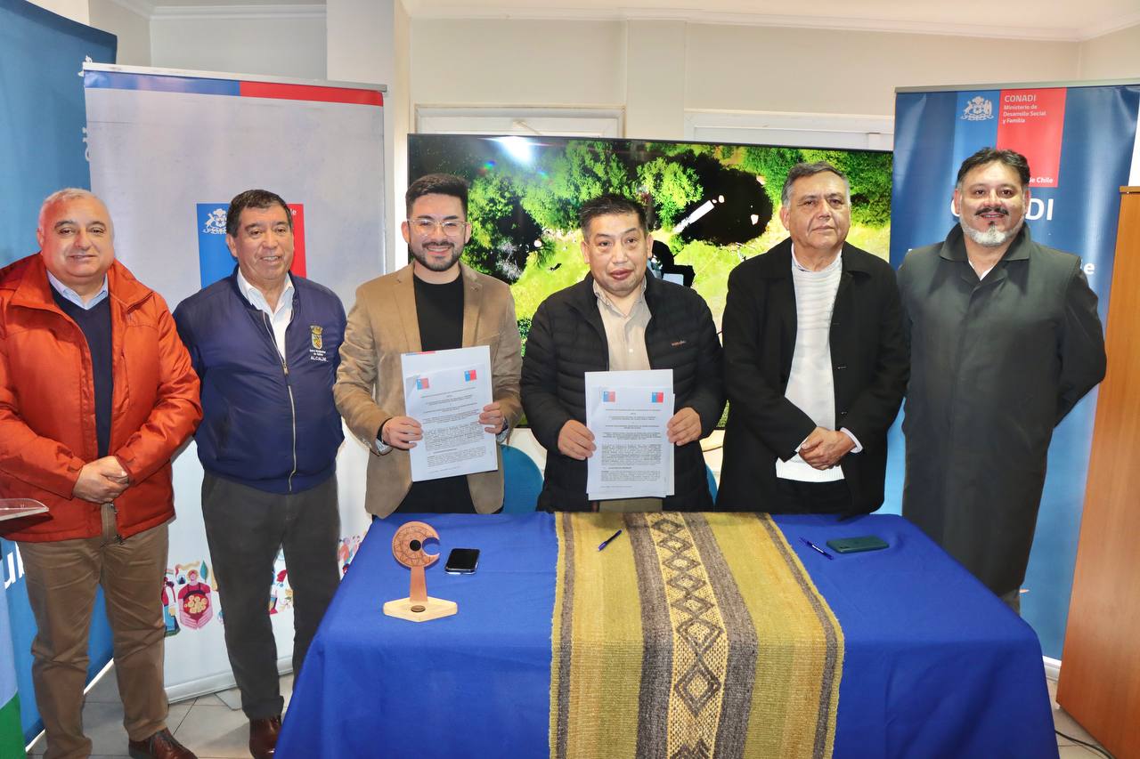 Bienes Nacionales Biobío firmó nuevo convenio con Conadi para la regularización gratuita de familias y comunidades indígenas de la región 