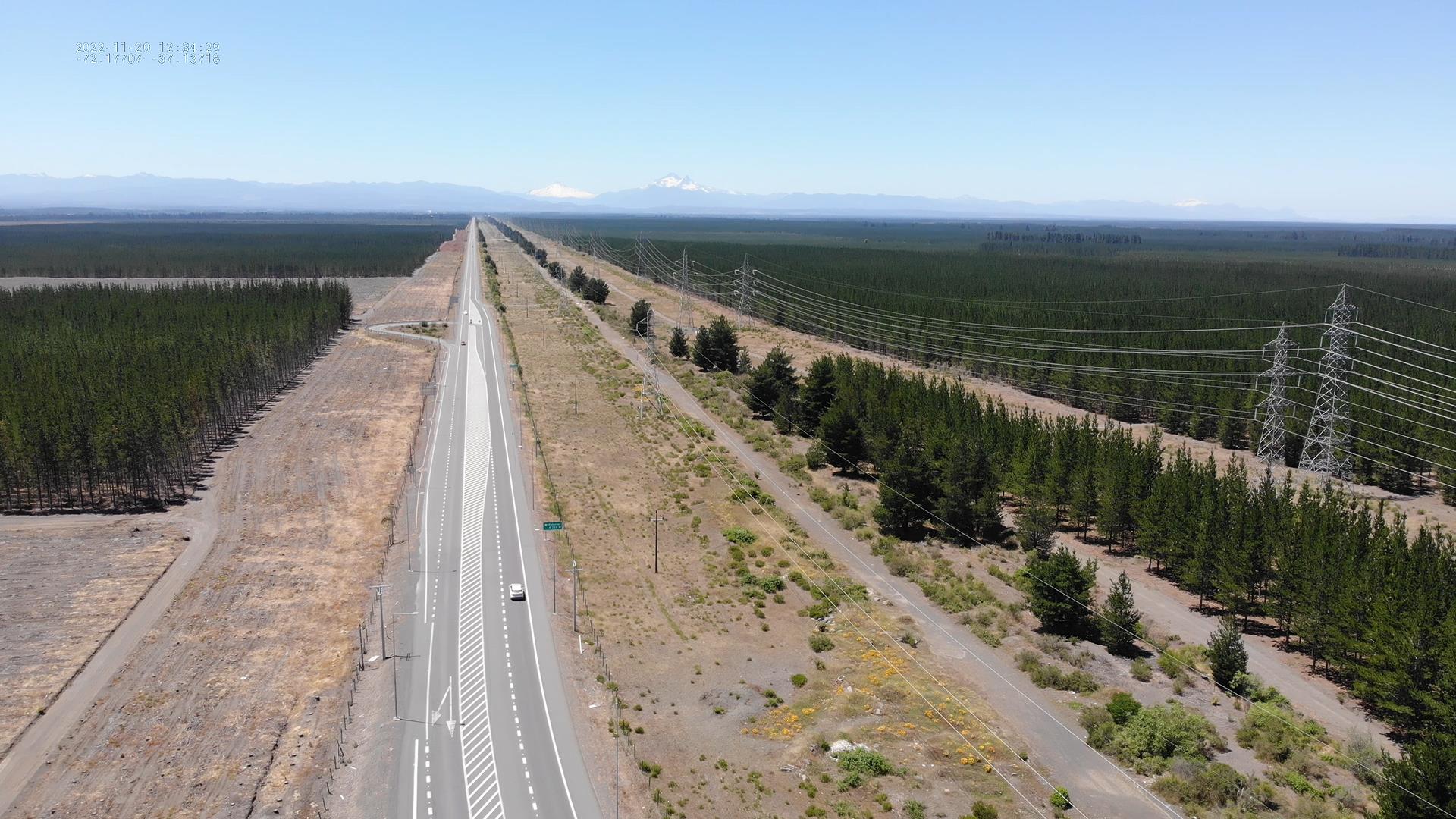 Alianza público - privada inaugura cordón de protección contra incendios que protegerá a 2 mil vecinos de Biobío y Ñuble
