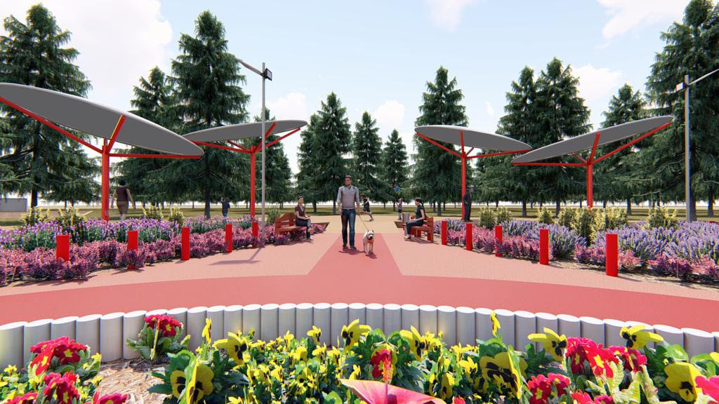 Vecinos de Charrúa participan en diseño de su futura plaza