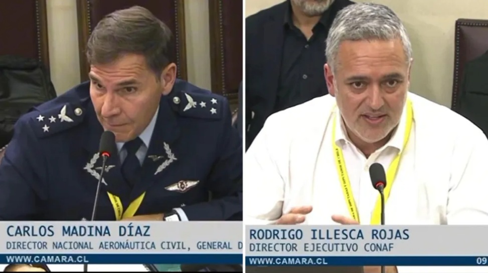 “Quién no autoriza a quién”: el cara a cara entre la DGAC y Conaf en el Congreso por el freno al combate aéreo nocturno de los incendios