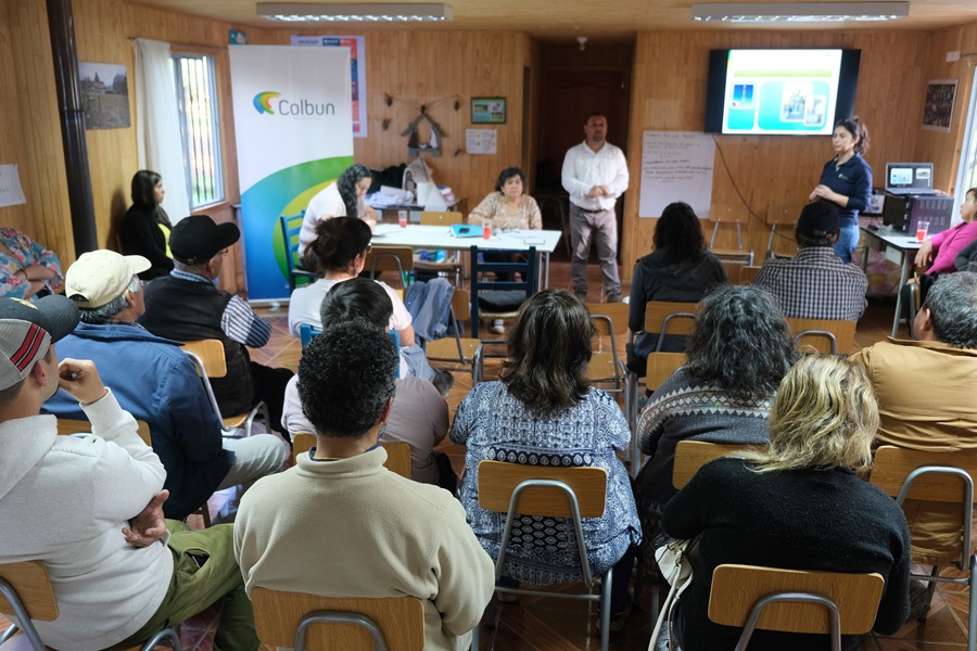 Colbún realiza diálogos comuntarios en la zona Biobío Cordillera