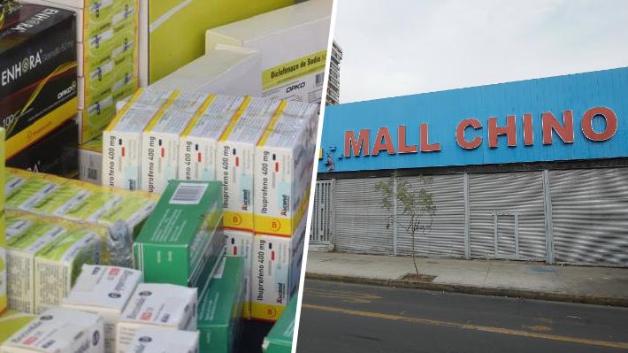 Malls chinos nuevamente en la mira: Farmacéuticos denuncian venta clandestina de medicamentos  