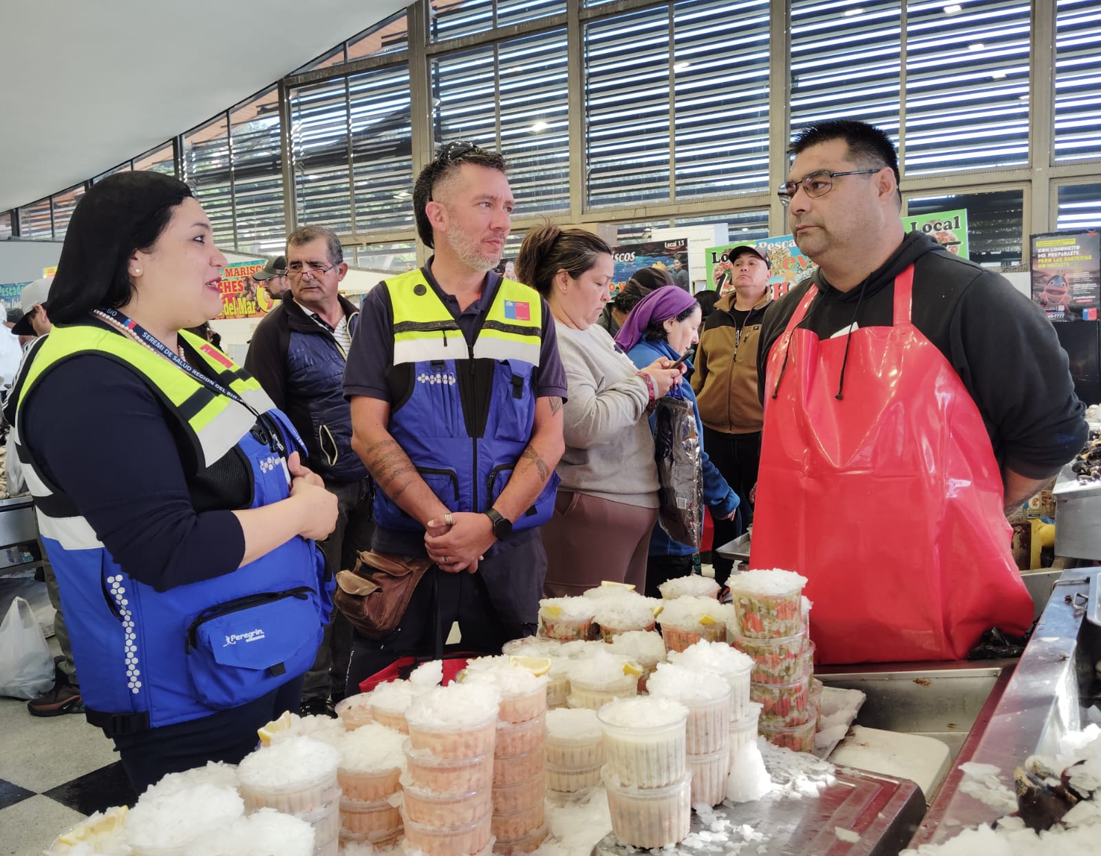 A 330 aumentan las fiscalizaciones de Autoridad Sanitaria a productos del mar en contexto de Semana Santa