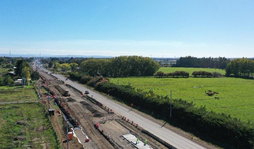 Avanzan obras de mejoramiento de la nueva Ruta Nahuelbuta
