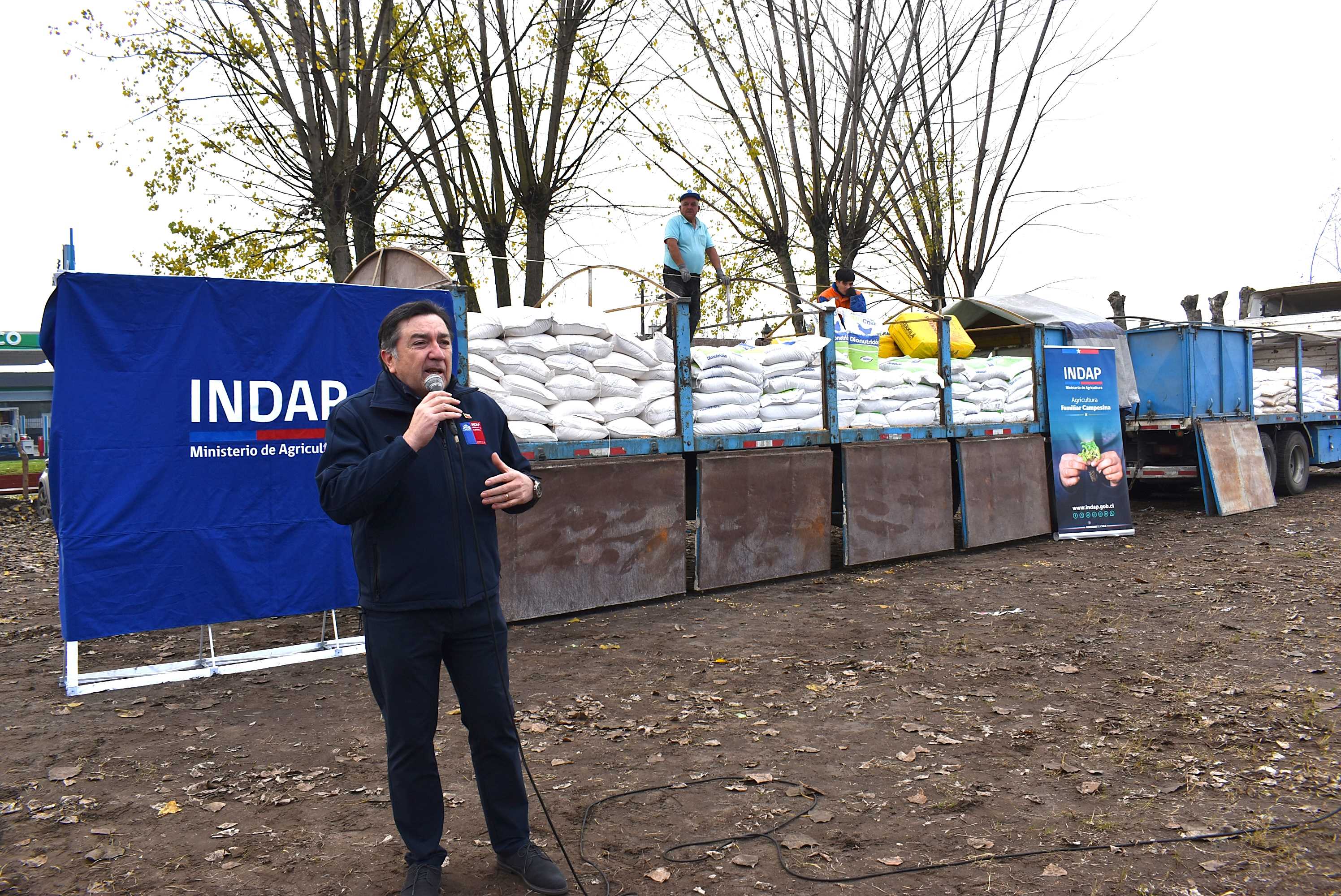 INDAP Biobío inició entrega de capital de trabajo con inversión de $1.324 millones para 6.624 agricultores