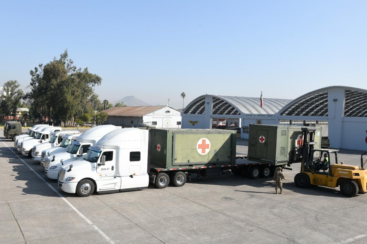 Ejército fortalece instrucción y capacidades operativas con despliegue de Hospital Modular de Campaña