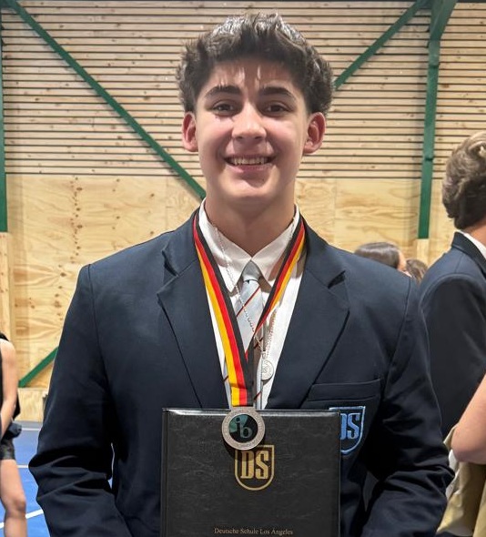 Alumno del Colegio Alemán de Los Ángeles logra puntaje nacional en Matemática M1