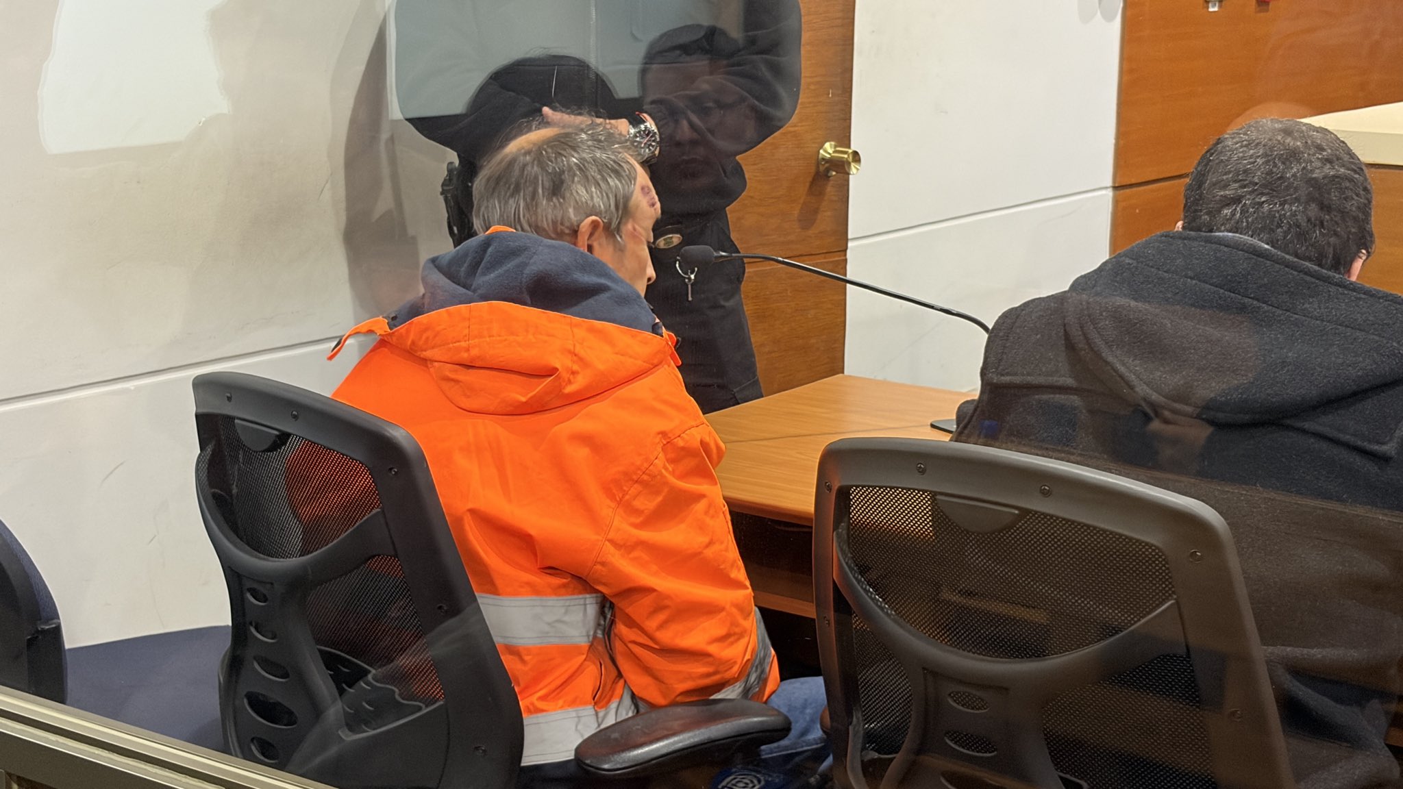 Mauricio Humberto Cerda Albornoz , presunto homicida del Sargento Segundo Jaime Urrea quedará "en tránsito" hasta su formalización este jueves