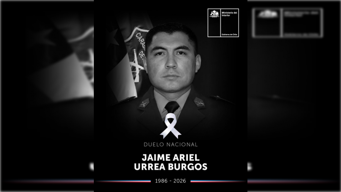 Gobierno decretó tres días de duelo nacional por crimen de carabinero Jaime Urrea