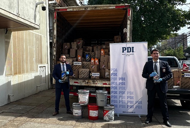 PDI recupera especies avaluadas en más de $20.000.000 a Empresa de Los Ángeles 