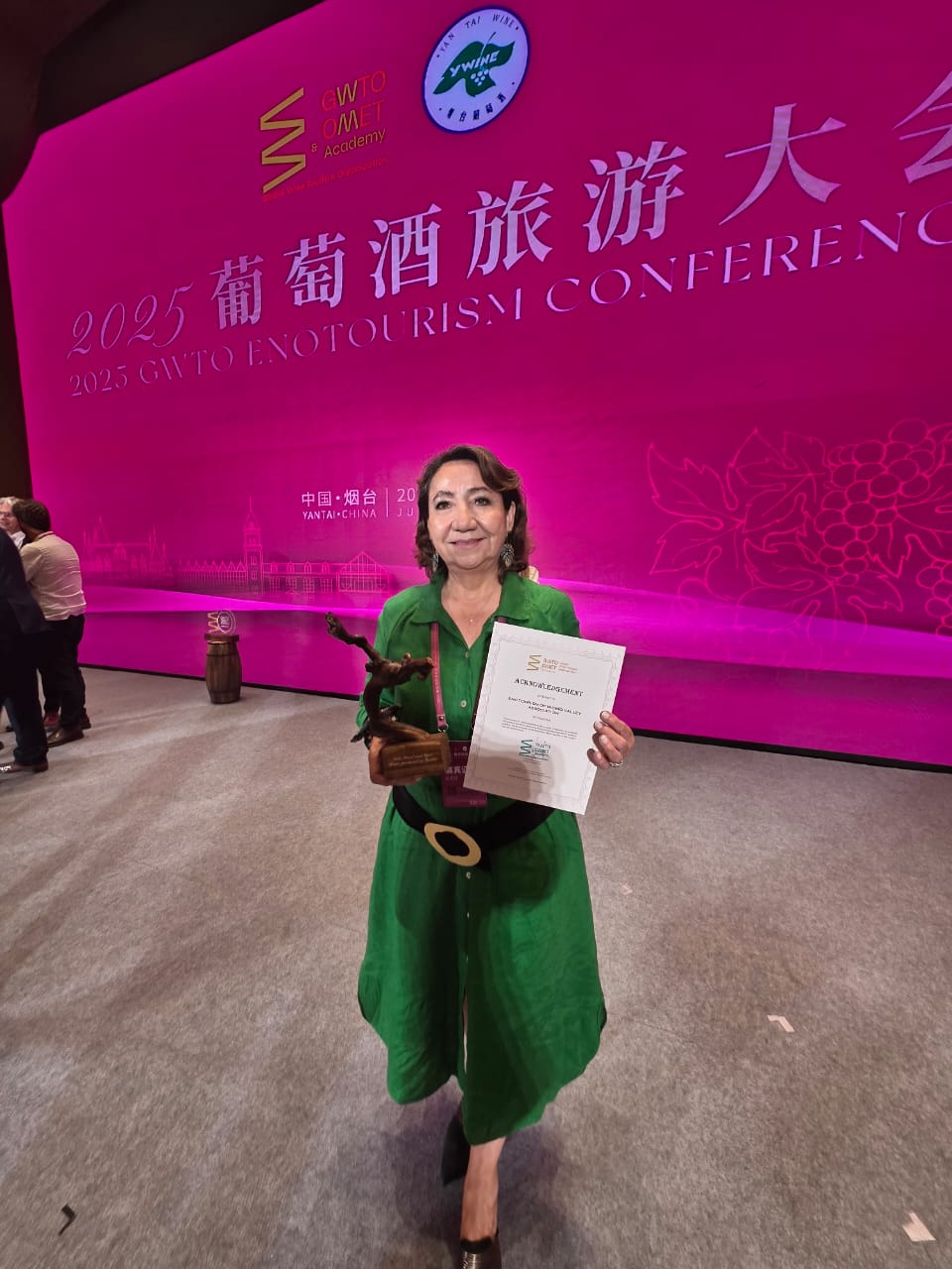 CHINA: Valle del Biobío es reconocido en China por su modelo de enoturismo sostenible