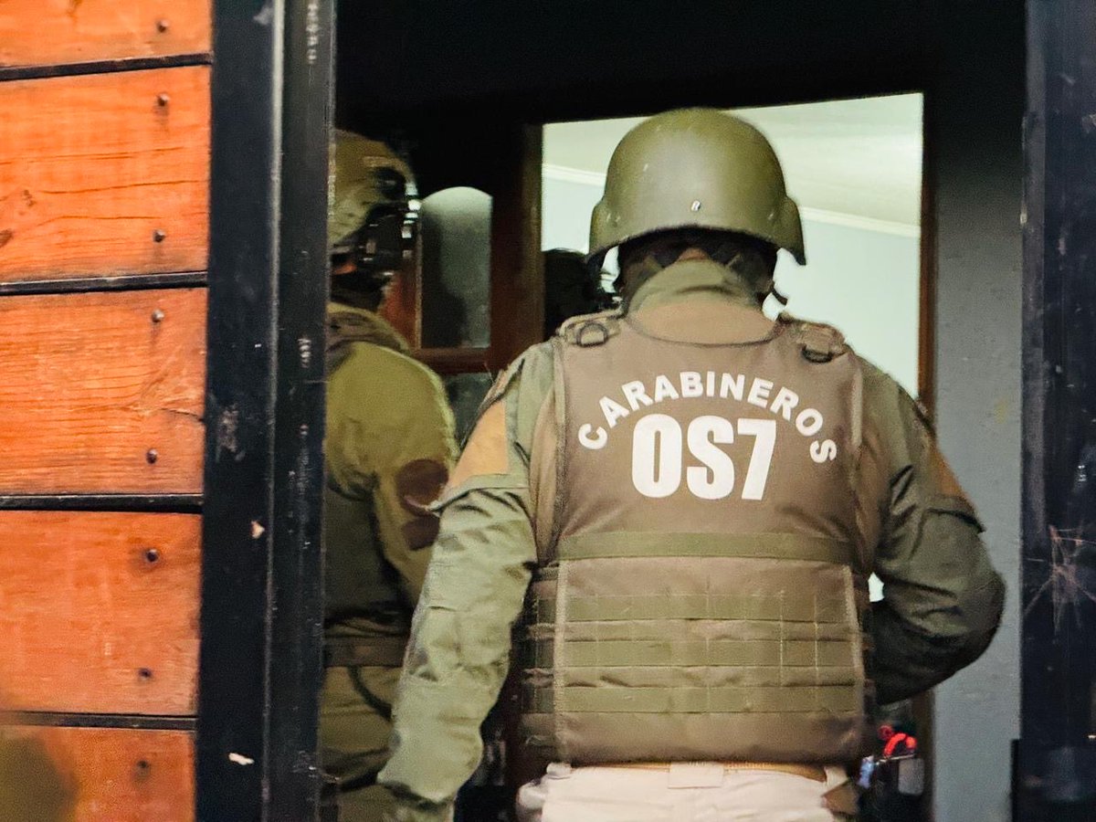 OS7 de Carabineros decomisa más de 71 mil dosis de drogas en Los Ángeles durante el pasado fin de semana