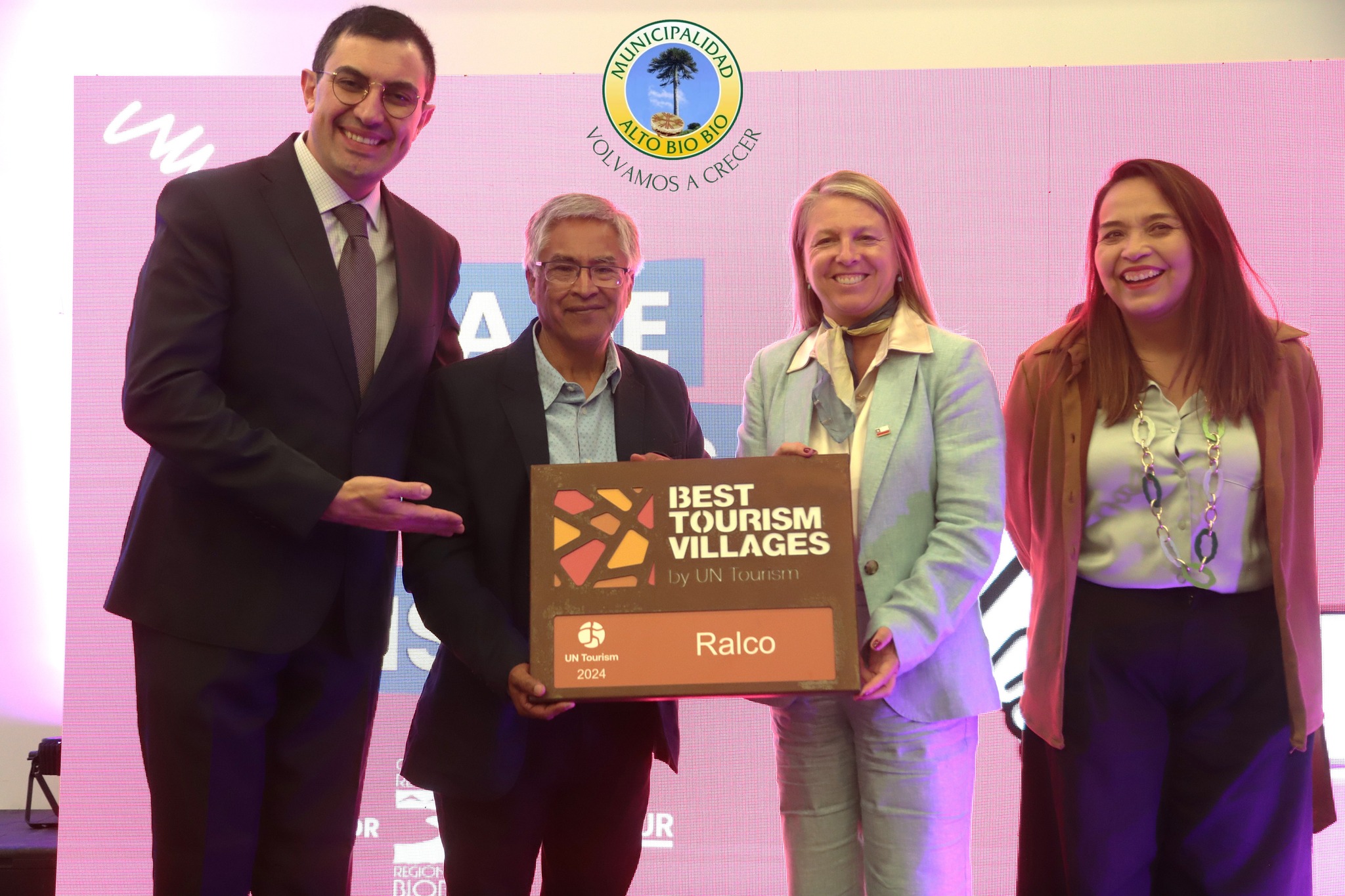Alto Biobío recibe reconocimiento internacional como “Best Tourism Village” de la ONU