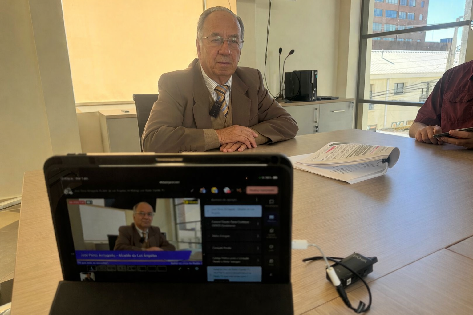 Alcalde José Pérez Arriagada: "Nuestras Prioridades son un nuevo Hospital y mejorar el Aeródromo María Dolores".