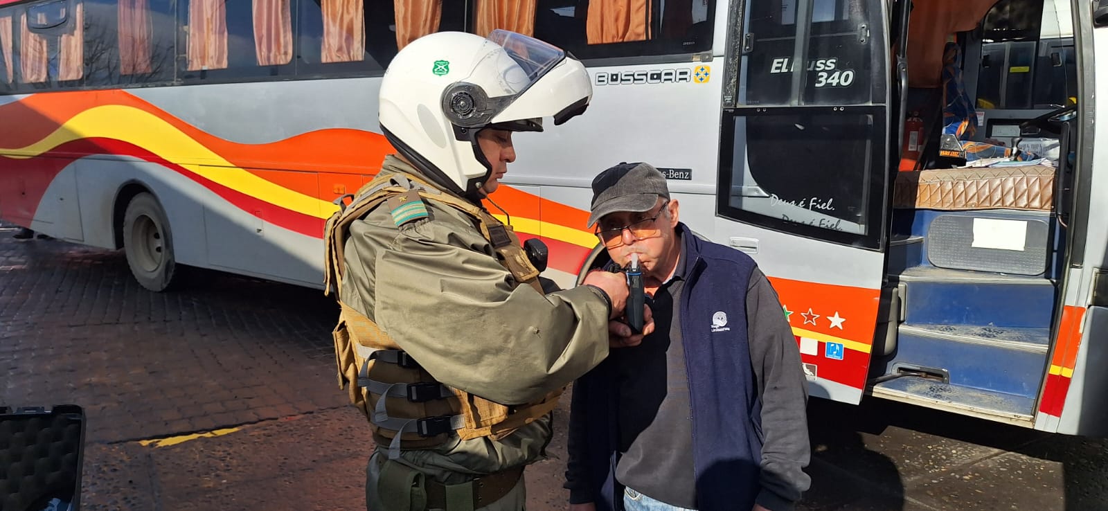 Amplio operativo realizó Carabineros en terminal de Buses en Los Ángeles 