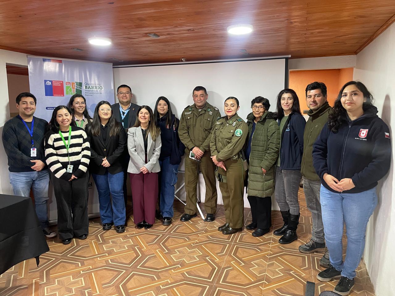 Vecinos de Diego Portales se organizan y junto a autoridades lanzan Plan de Confianza Social para cuidar el barrio