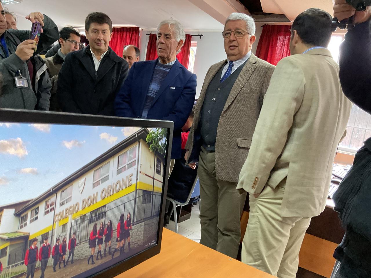 En el marco de sus 75 años, CChC entregó Sala Construyo Mi Futuro al Colegio Don Orione en Los Ángeles