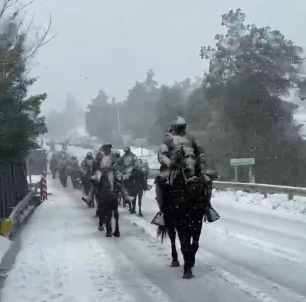 III División de Montaña y Destacamento #17 "Los Ángeles", realizan Certificación de Período Invernal 2026