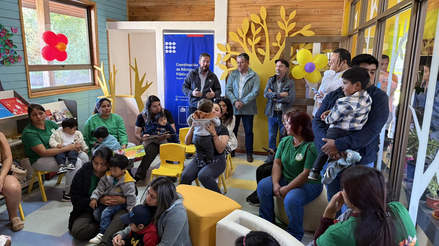Alto Biobío inaugura nueva Guaguateca para fomentar la lectura en la primera infancia