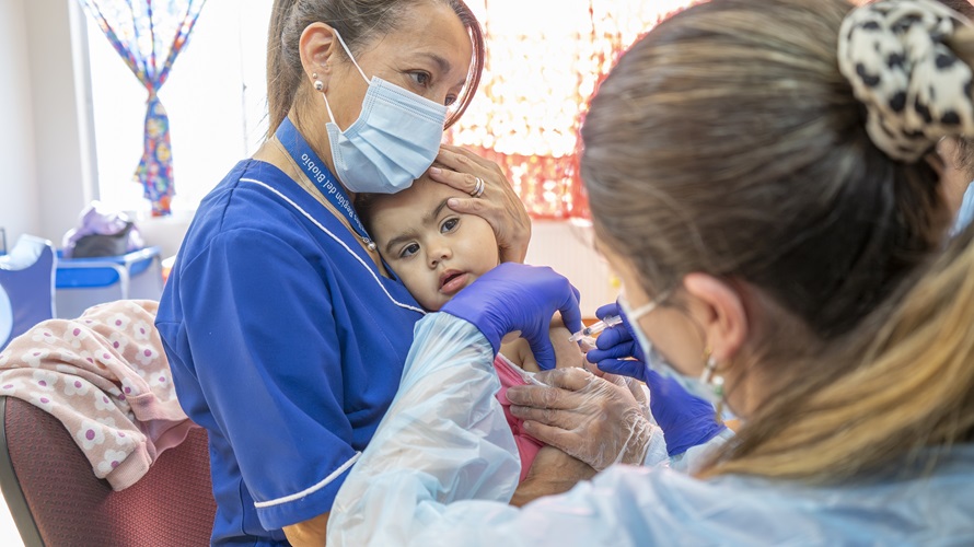 Llaman a fortalecer inmunización contra la influenza en la primera infancia