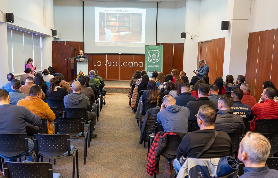 Personal de Gendarmería del Biobío es capacitado en Salud y Cosmovisión Mapuche