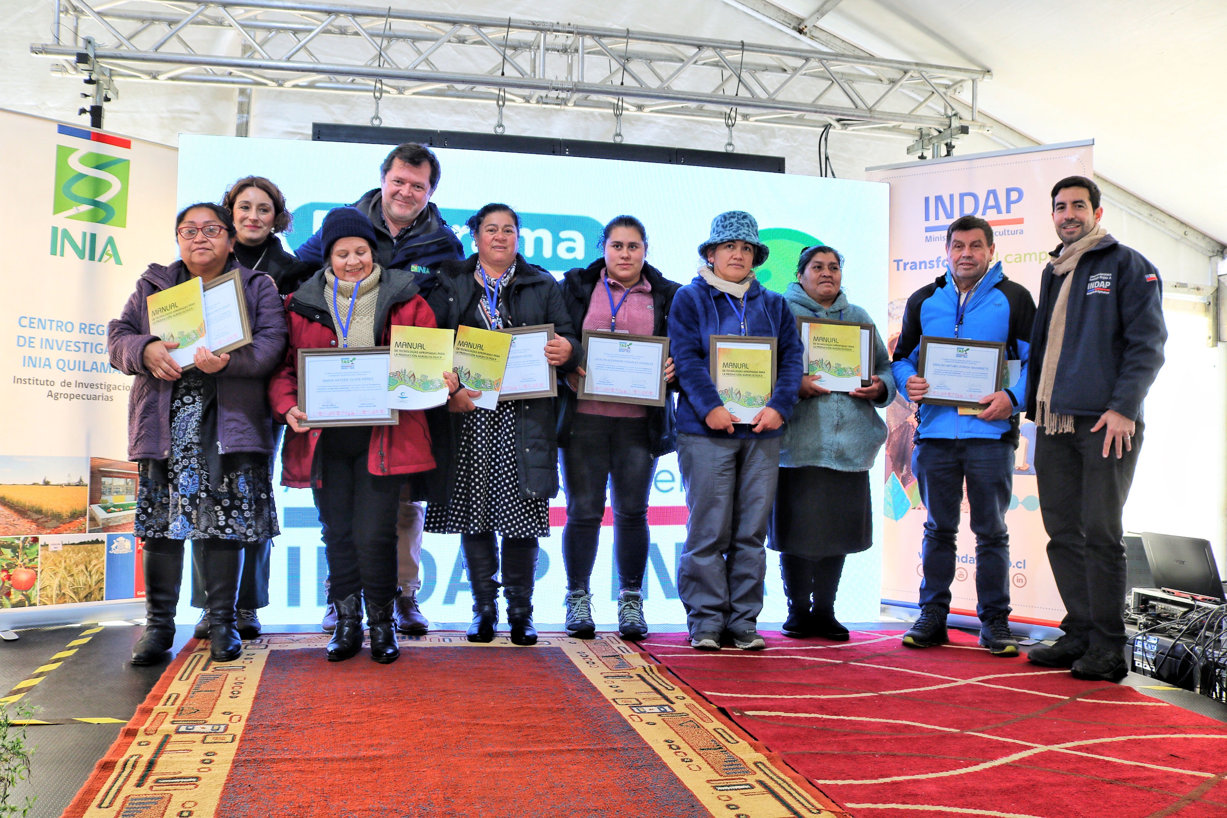72 Productores del Biobío culminan su formación en prácticas agroecológicas 
