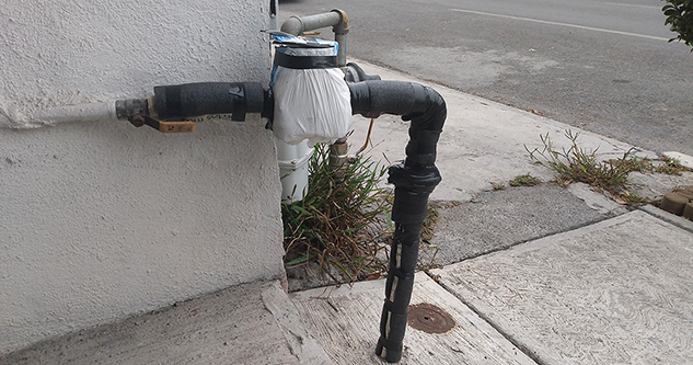 Essbio hace llamado proteger medidores para  evitar daños frente a bajas temperaturas