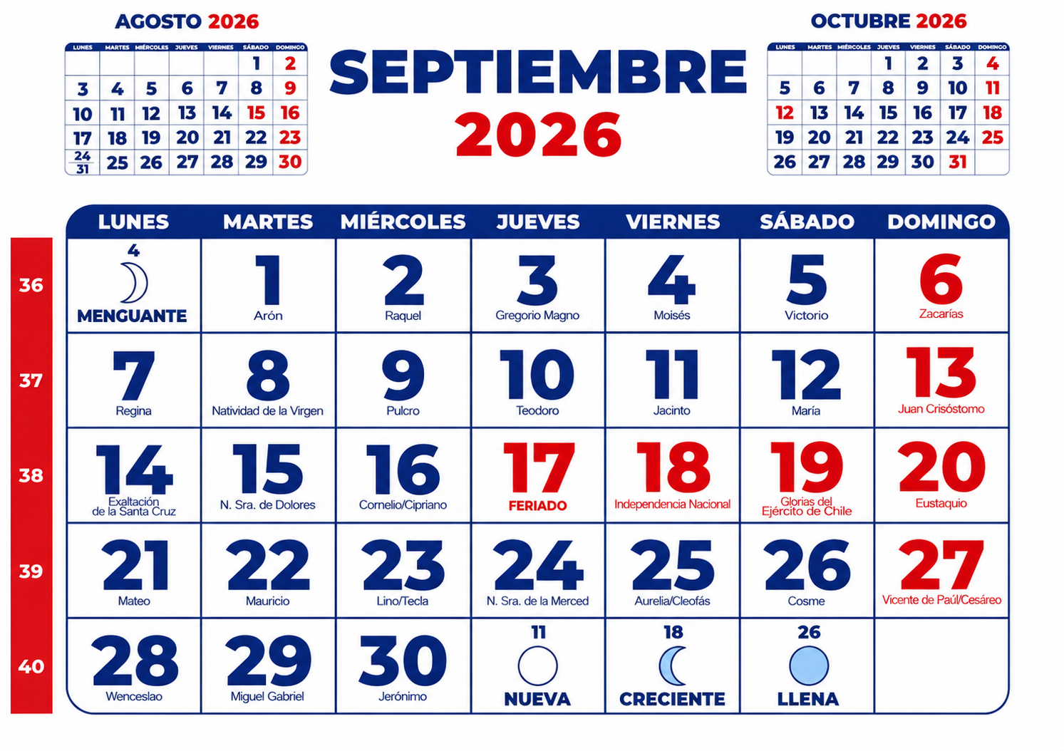 Ministro Quiroz no le cierra la puerta a posible feriado del 17 de septiembre: "Hay que verlo con mucho cuidado"
