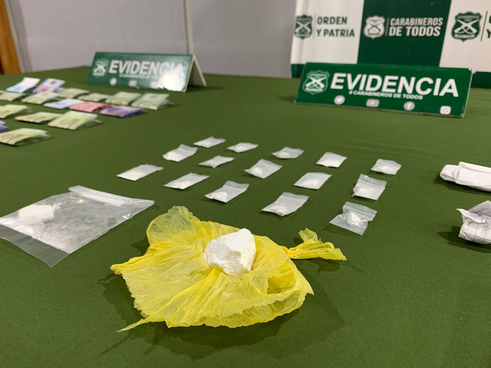 4 detenidos en Los Ángeles y Nacimiento, se incautó droga y cigarros de contrabando