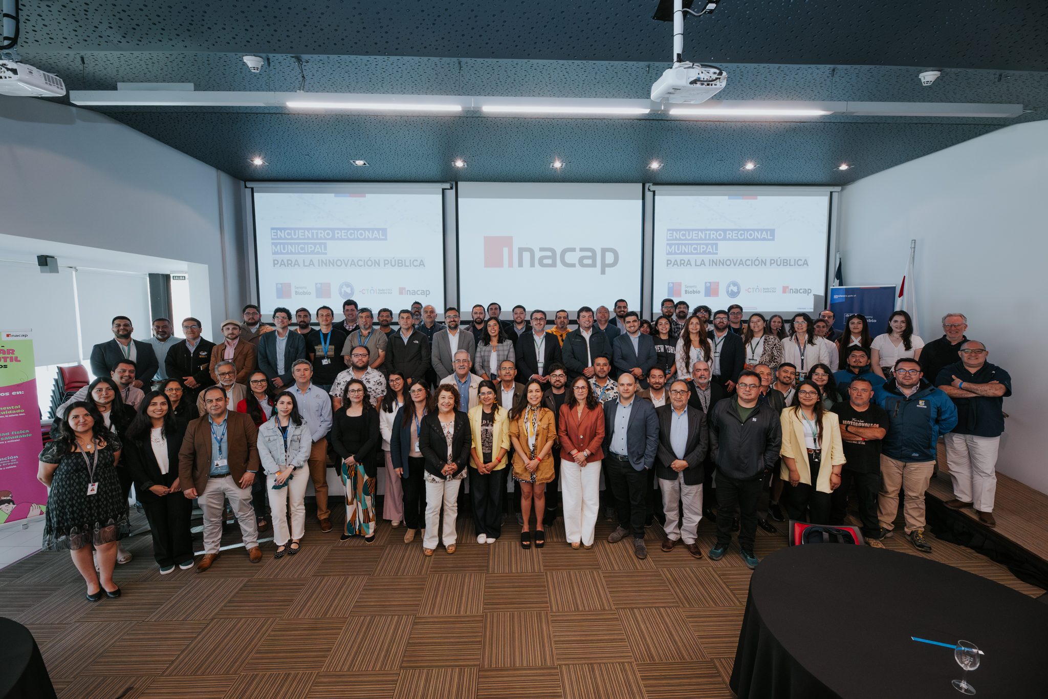 Municipalidades del Biobío participan en Encuentro para la Innovación Pública