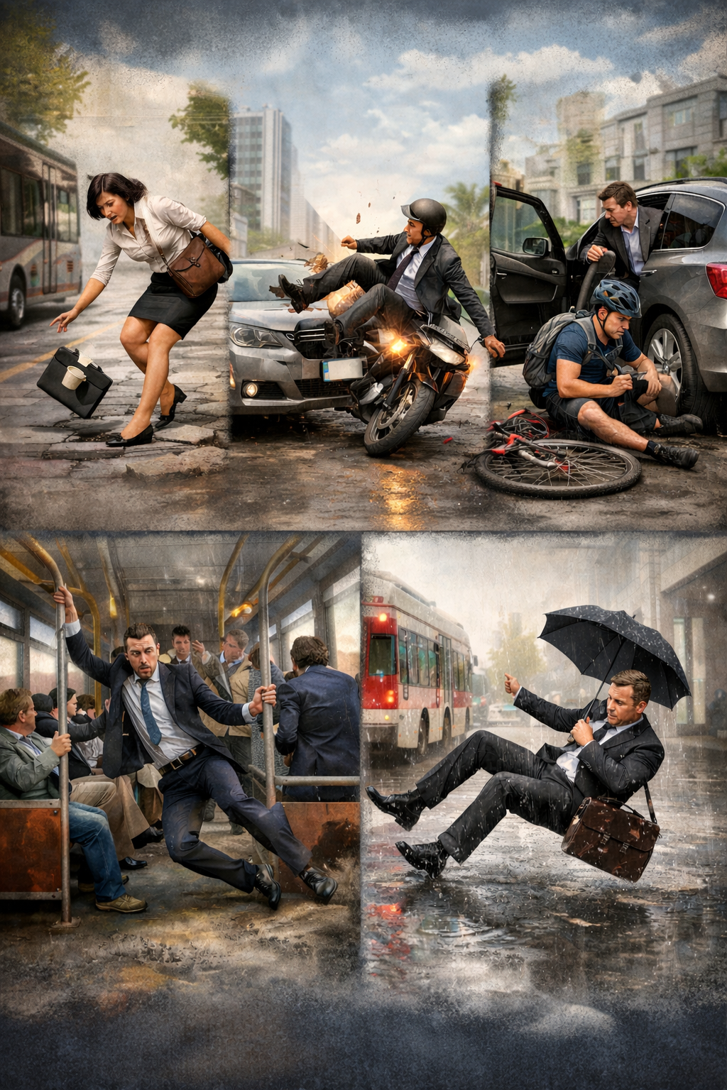 Accidentes de trayecto al trabajo en Chile: Hay uno cada hora y se registra alza de 7% en 2025  