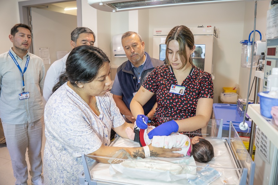 Más de 530 recién nacidos y lactantes han recibido anticuerpo contra el Virus Respiratorio Sincicial en Biobío 