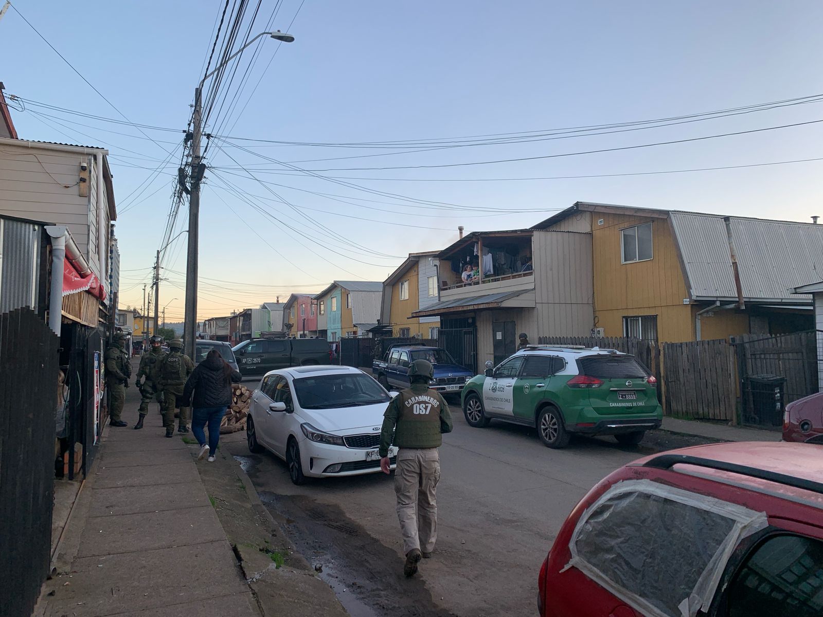 Carabineros detuvo a dos traficantes de drogas en Villa La Granja de Mulchén