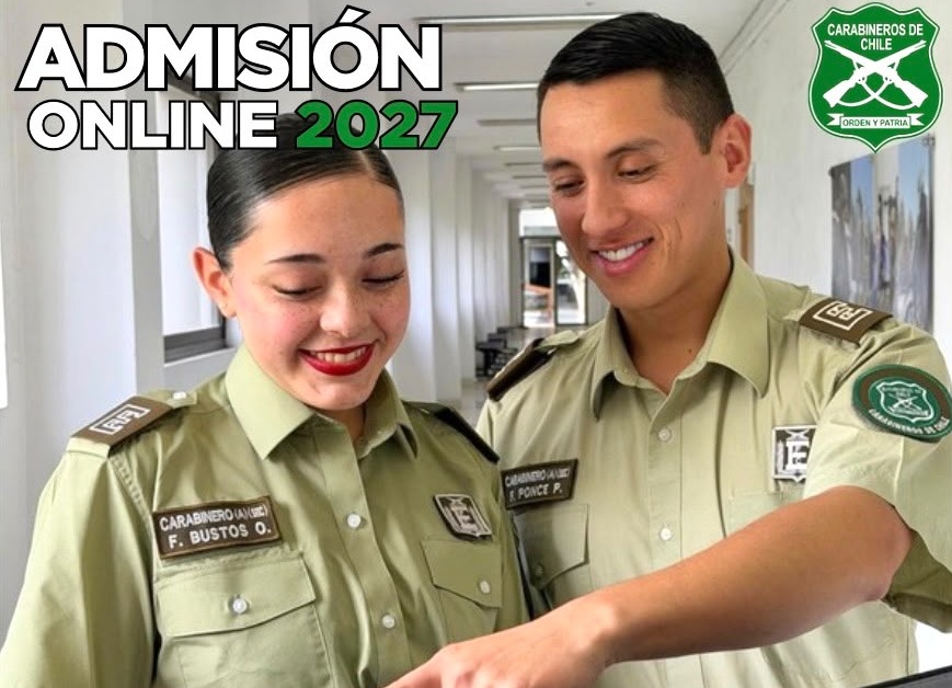 Carabineros abrió hace pocos días sus postulaciones a la planta institucional