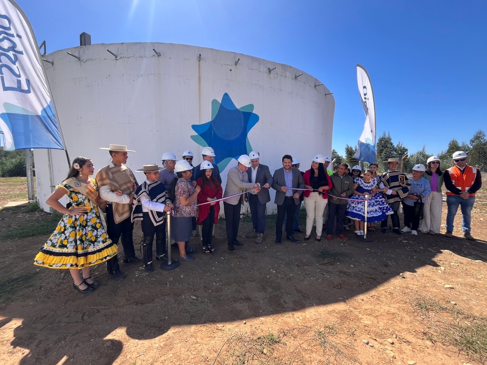 Essbio incorpora 800 mil litros de agua potable con puesta en marcha de estanque que beneficiará a más de 24 mil personas en Mulchén