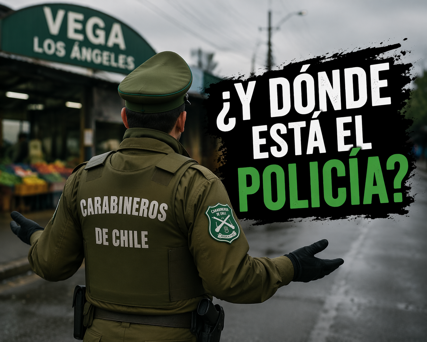 ¿Y dónde está el policía?: Carabineros, la gran deuda en seguridad que tienen con Los Ángeles
