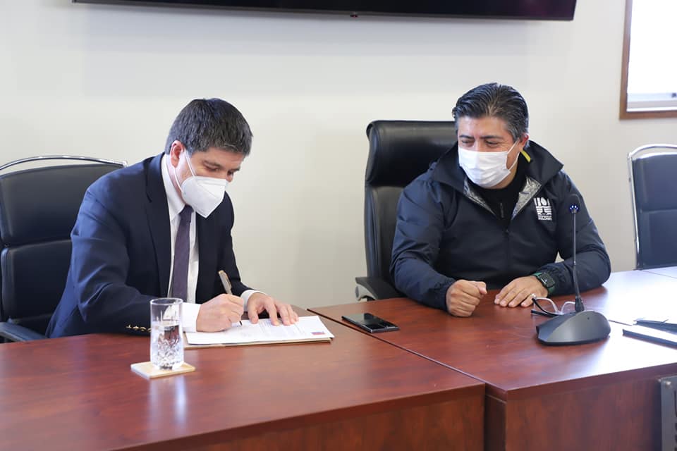 Compromiso de disponibilidad de terrenos para el hospital de Mulchén