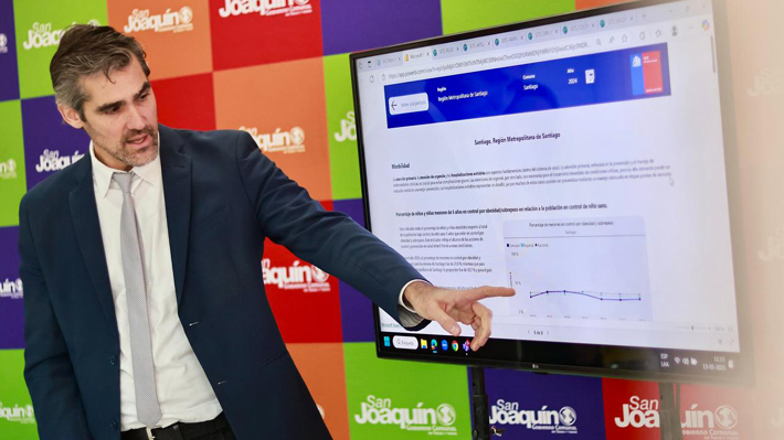 Minsal presenta sistema de información territorial: Incluye datos de la cobertura de vacunas por unidad vecinal  