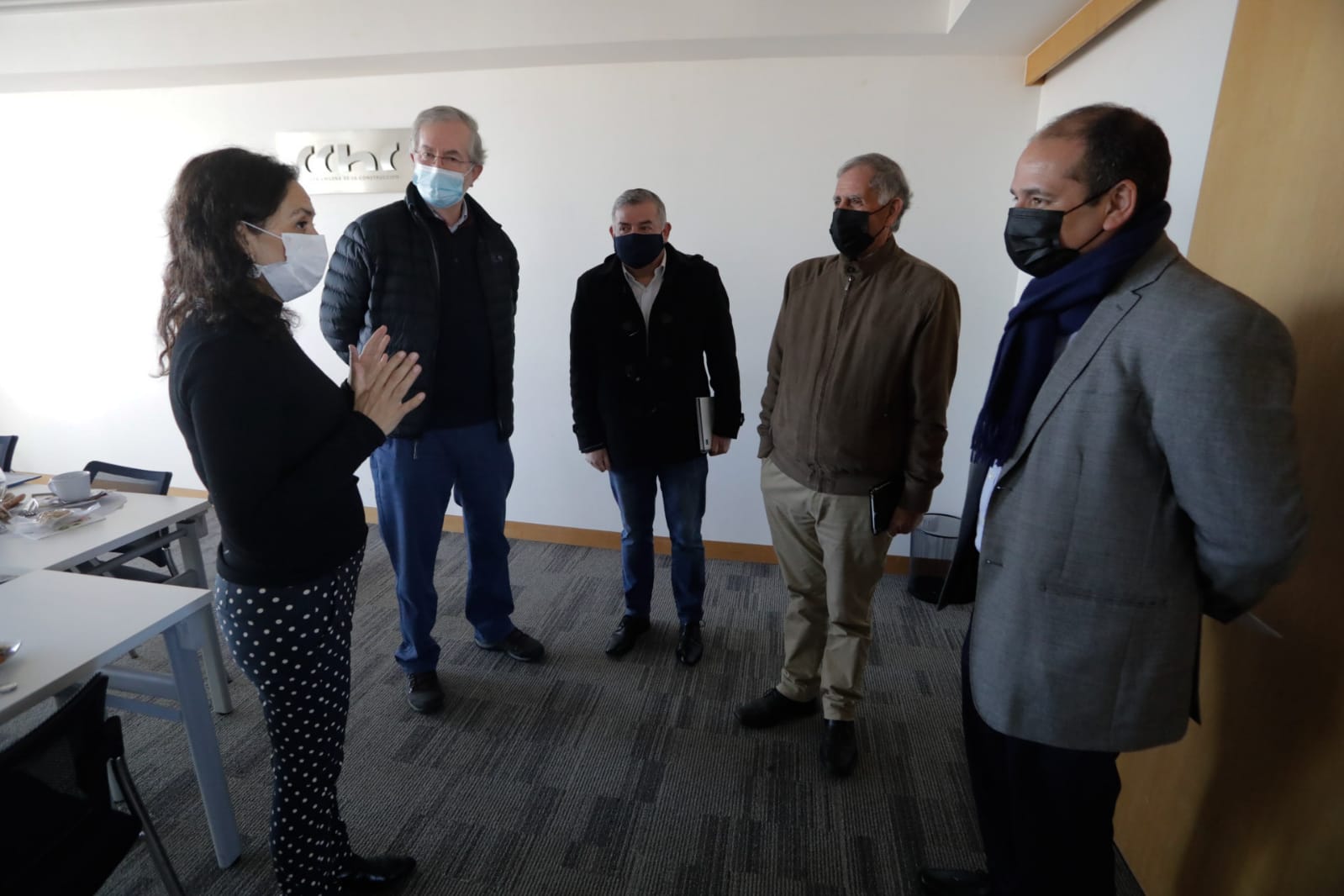 Mesa directiva de CChC Los Ángeles se reunió con el gobernador regional para abordar proyectos clave para la provincia