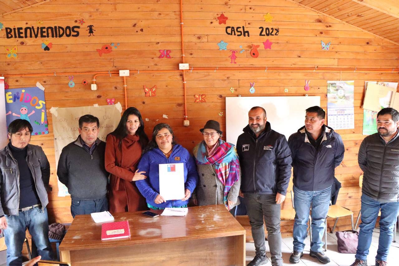 Bienes Nacionales entregó concesión por 5 años del tradicional cementerio de Alto Biobío a la Comunidad Indígena Callaqui