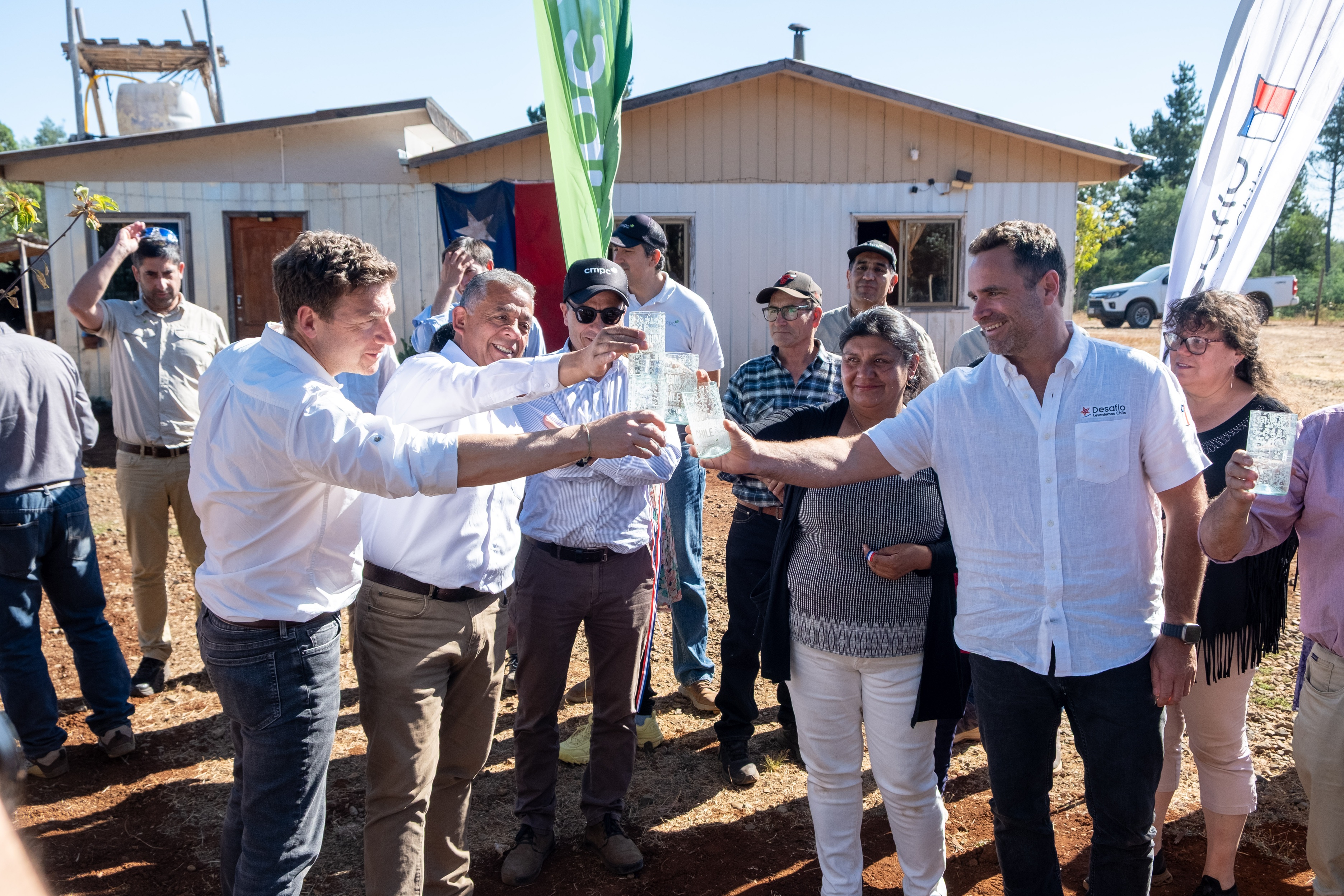 En Collipulli: Desafío Agua para Chile inauguró su proyecto N°100 y continúa cerrando la brecha de acceso a agua potable