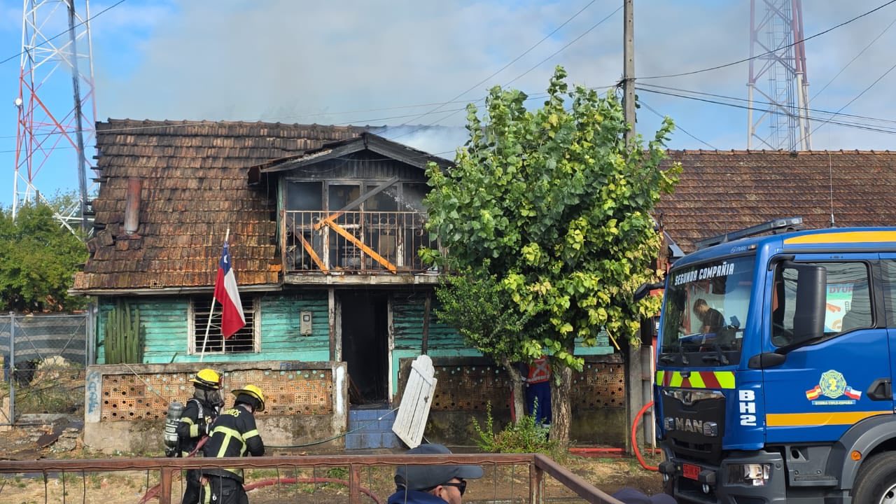 Carabineros detiene a cinco personas por incendio intencional en Nacimiento