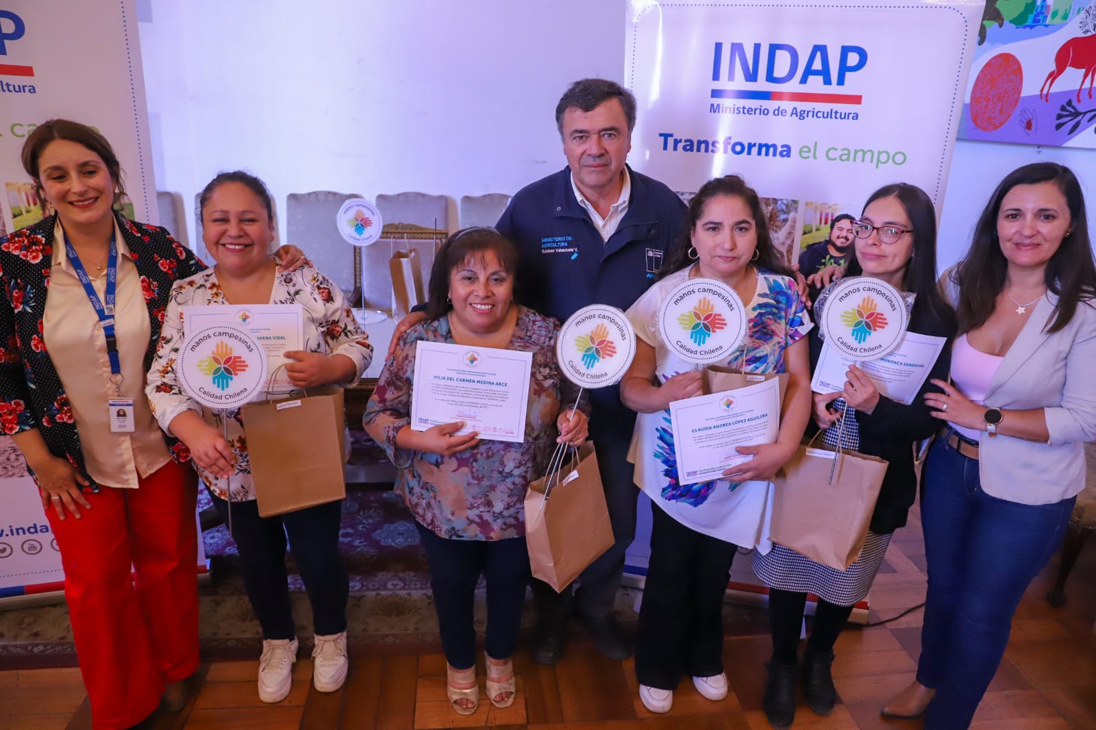Agricultores de Biobío lideran uso del Sello Manos Campesinas a nivel nacional 
