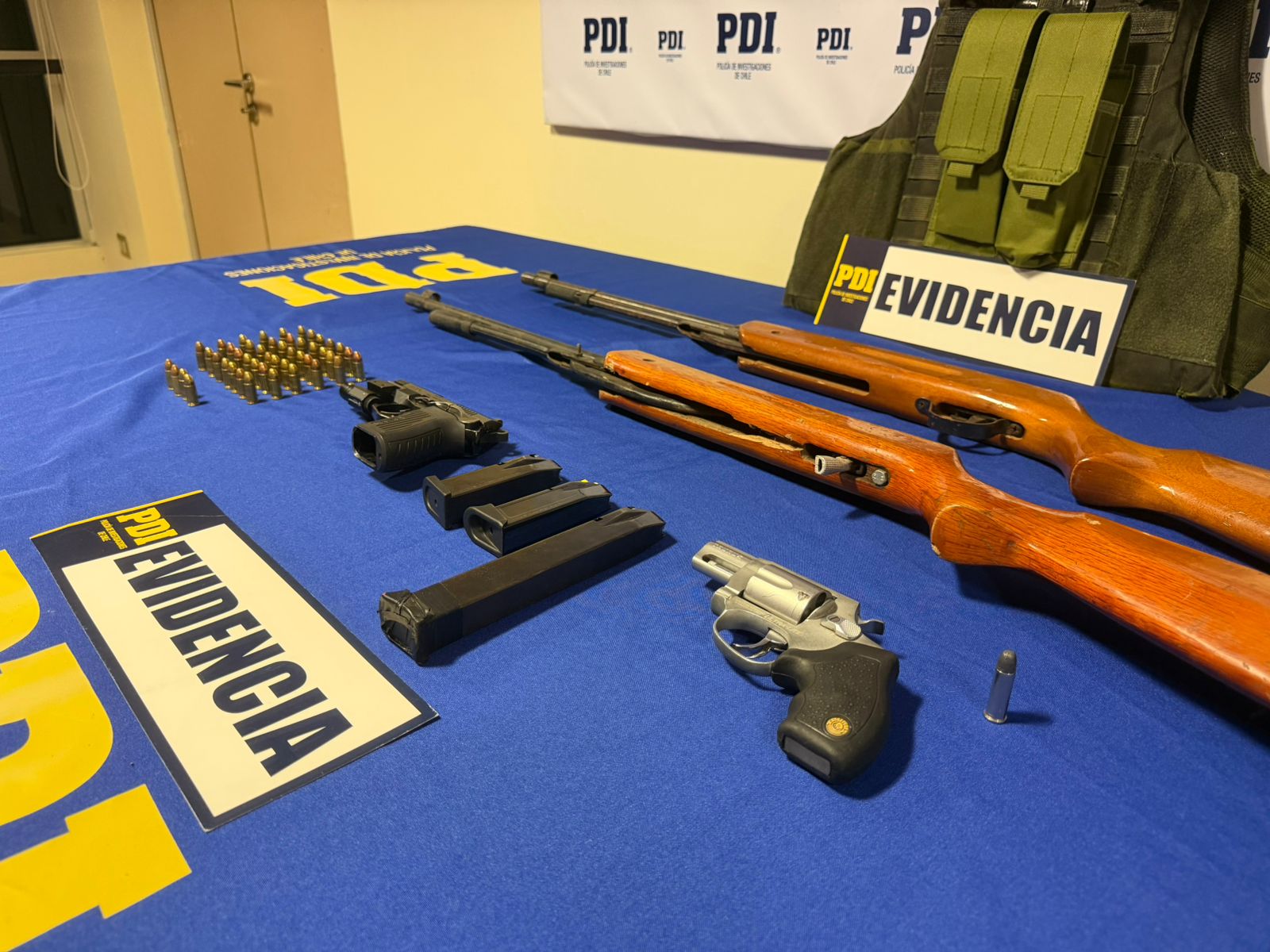 PDI desarticuló Banda Criminal dedicada a Robos a Domicilio, tras violento asalto a Adulta Mayor en Los Ángeles