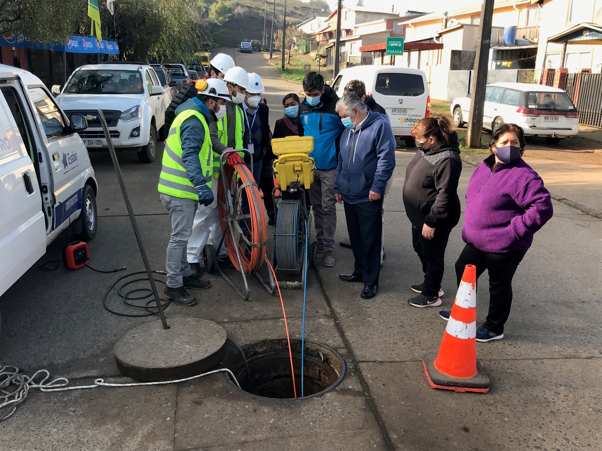 Essbio retira 250 toneladas de elementos ajenos  al alcantarillado al mes