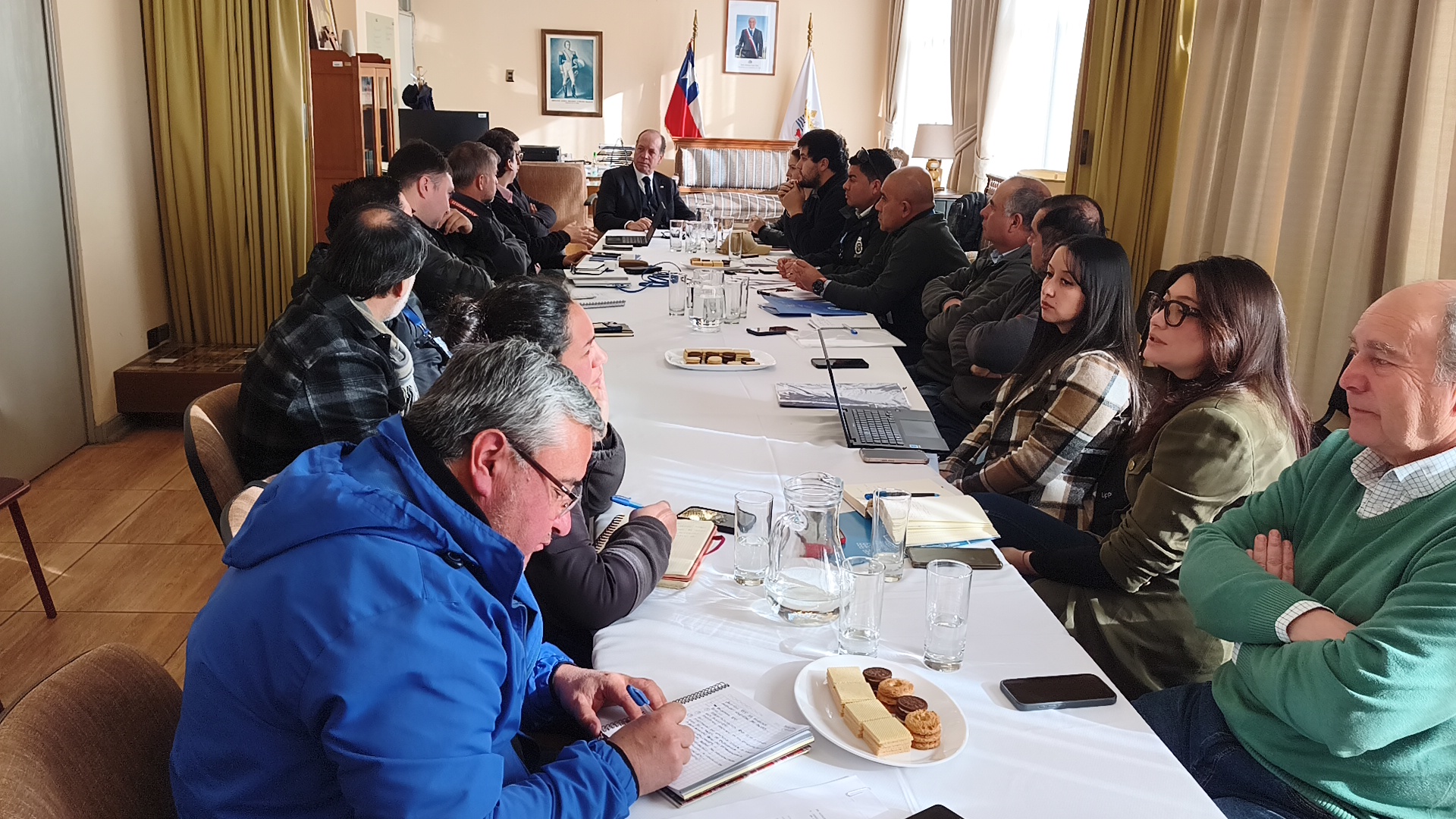 Coordinan acciones para enfrentar emergencias durante el invierno en la provincia de Biobío 