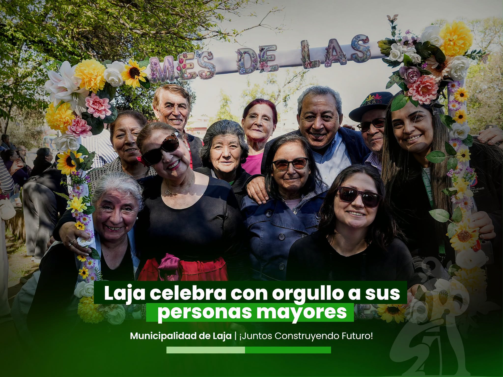 Laja celebró con orgullo a sus personas mayores