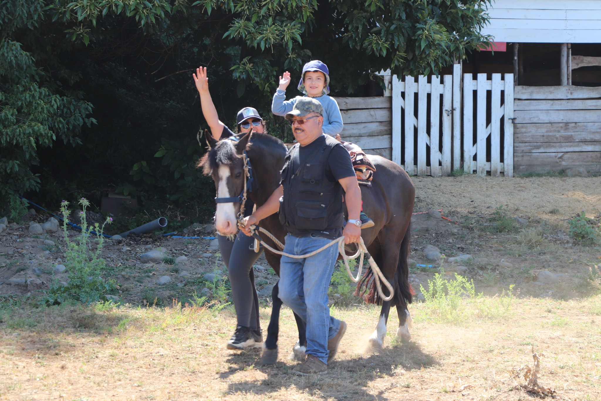 Equinoterapia mejora calidad de Vida de niños autistas de Tucapel