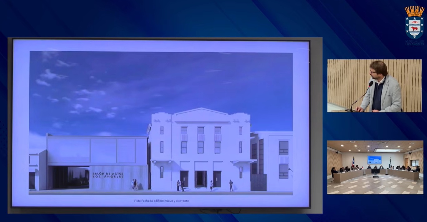 Presentan proyecto para recuperar la Casa de la Cultura de Los Ángeles tras daños del 2010