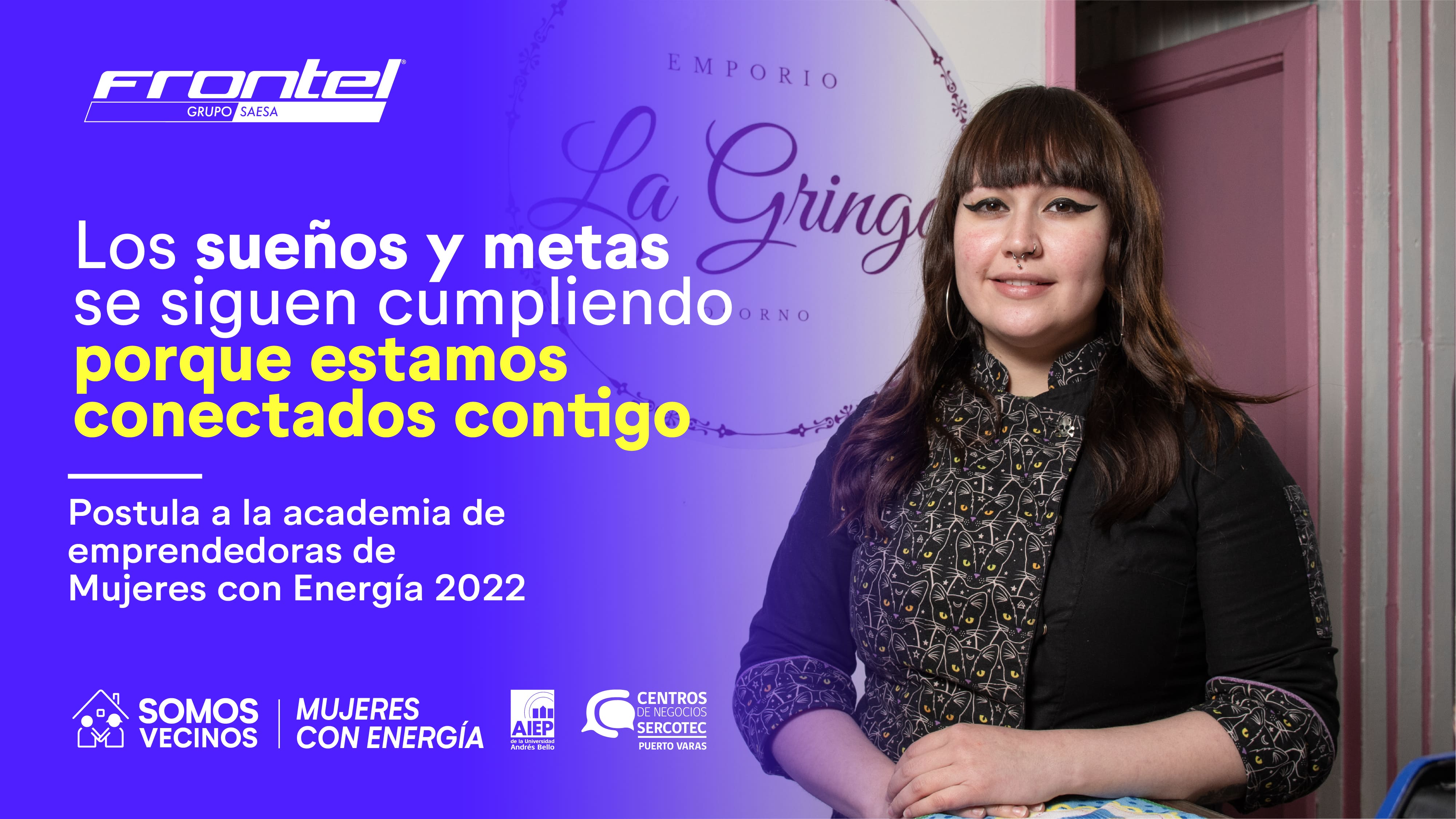Frontel anuncia nueva versión de su programa Mujeres con Energía